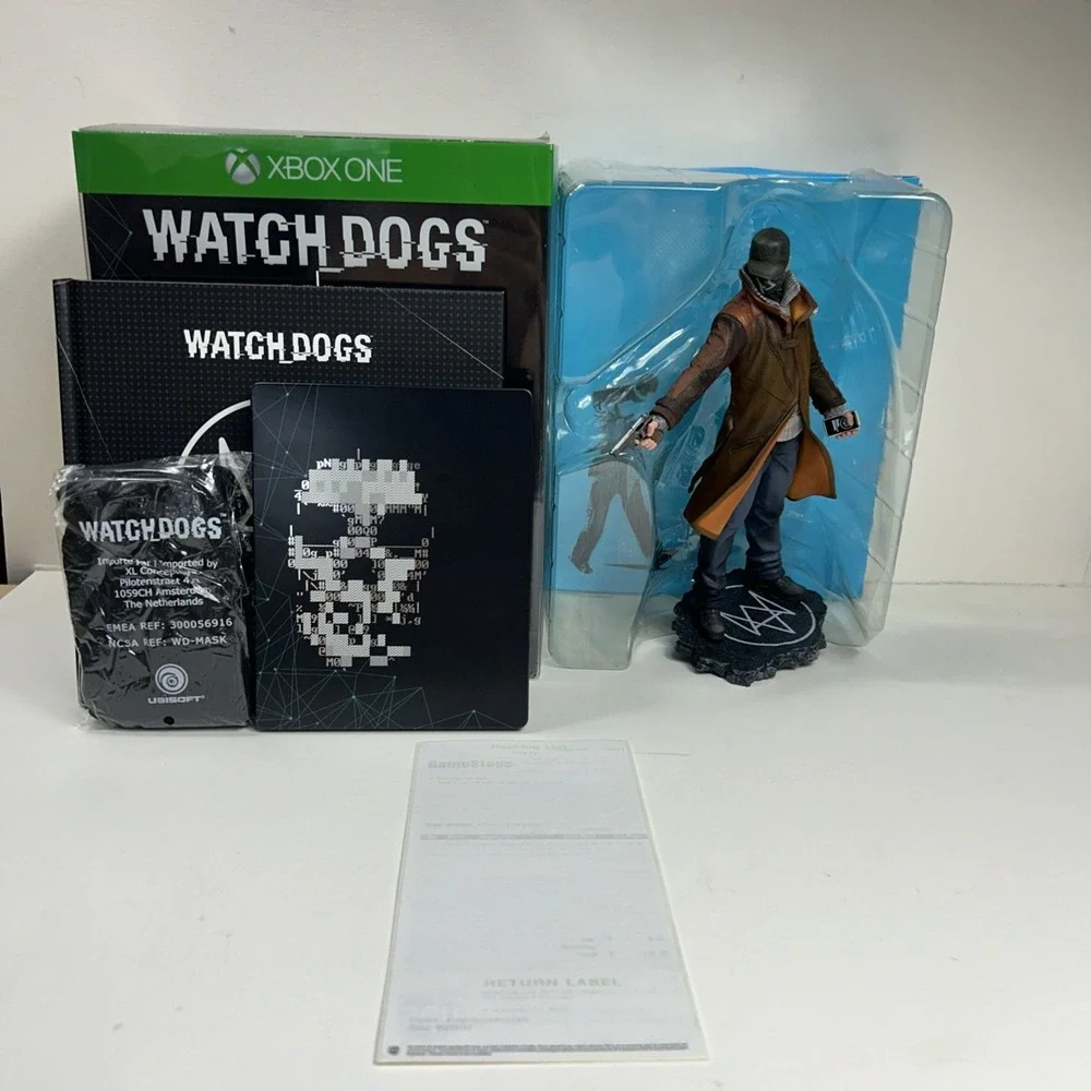 Watch Dogs - Xbox One Limited Edition - Figurine &‎ Artbook Mask - (NO GAME)